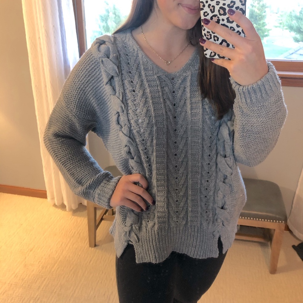 Grey sweater